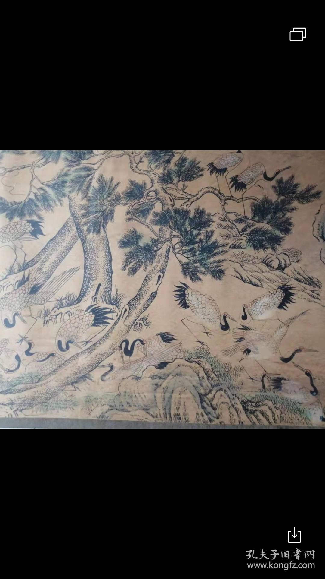 百鹤图
