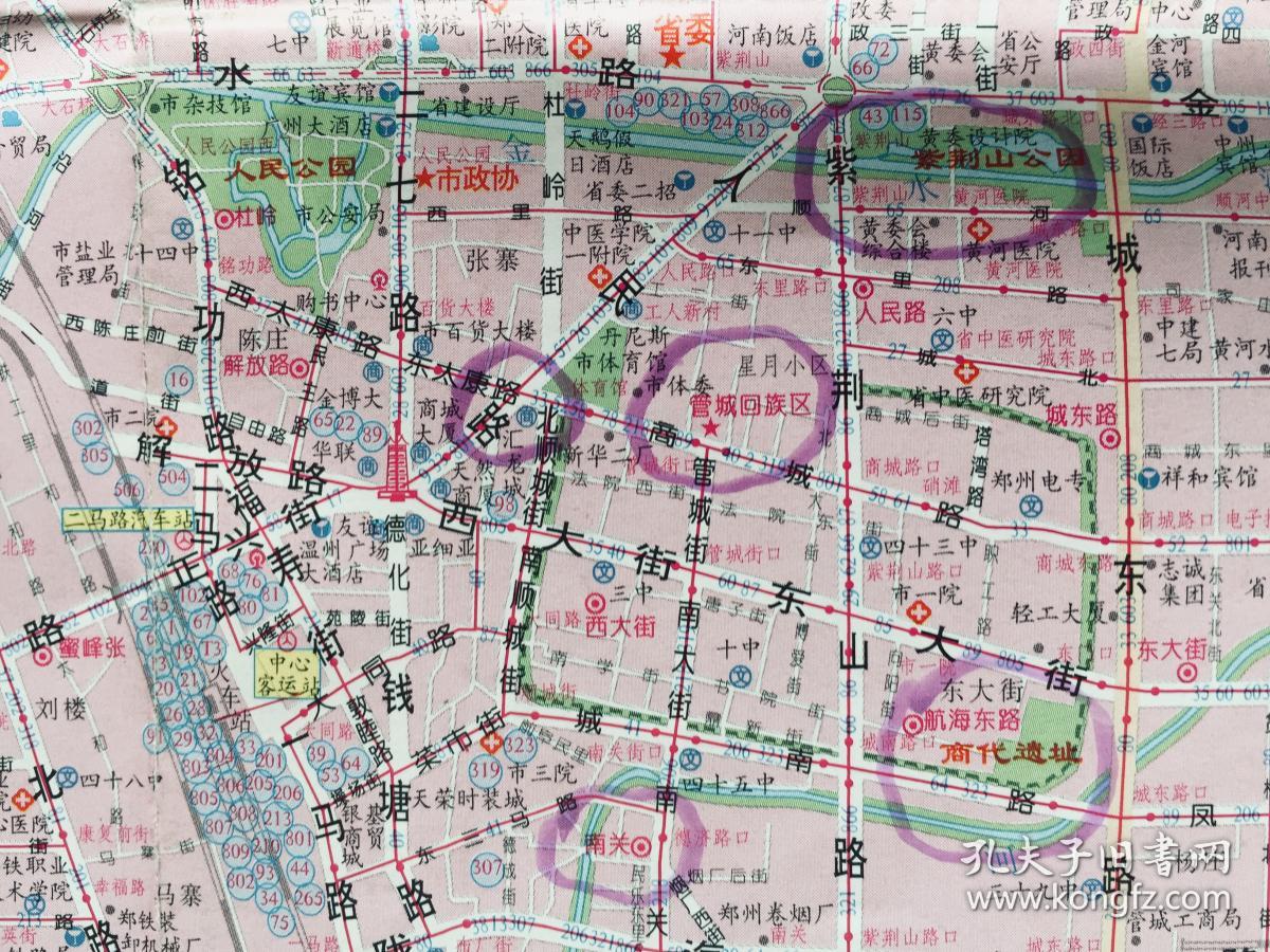 郑州市交通图