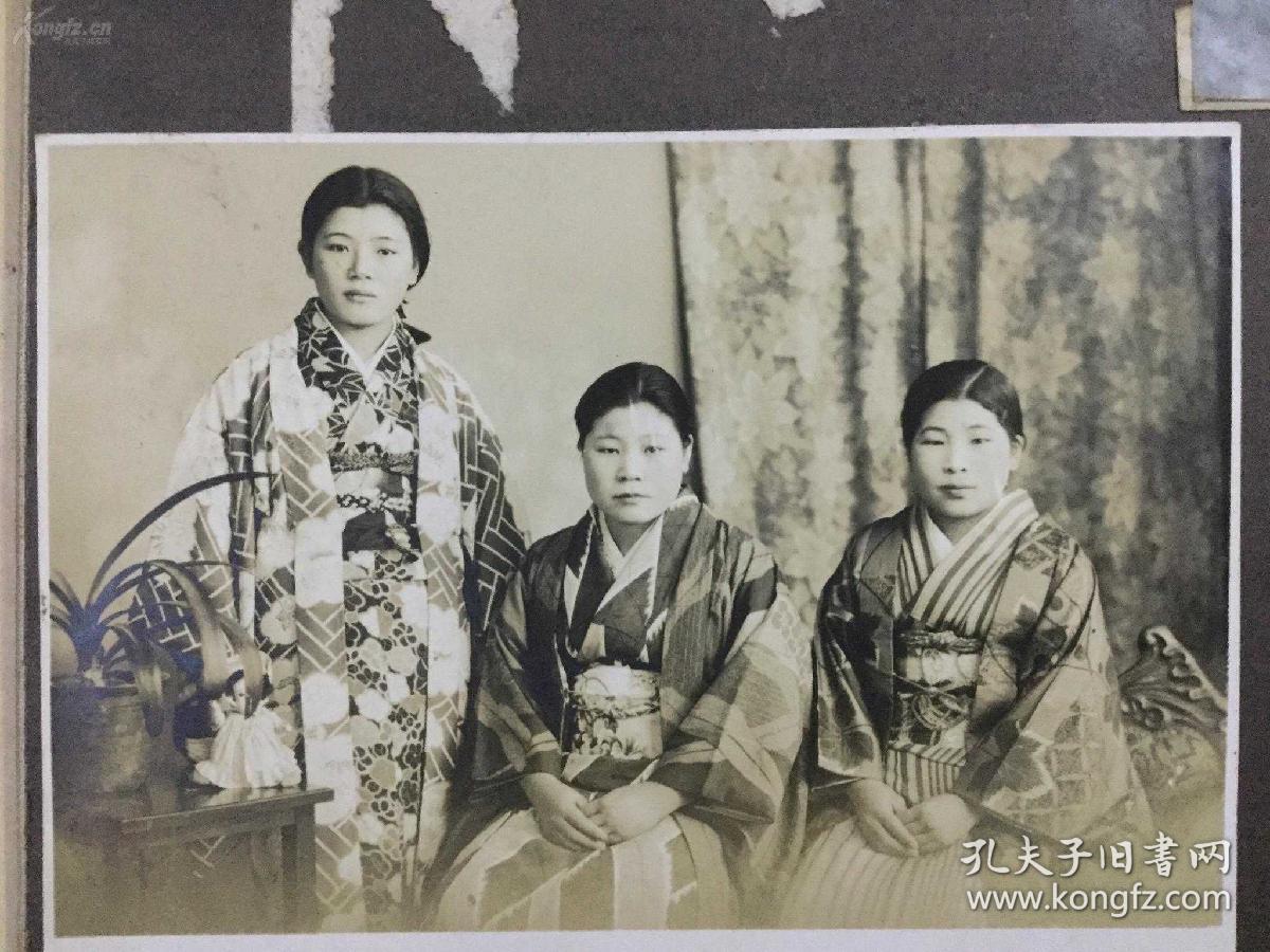 日军军官照片?清代日本人物合照?日本和服美女照片?