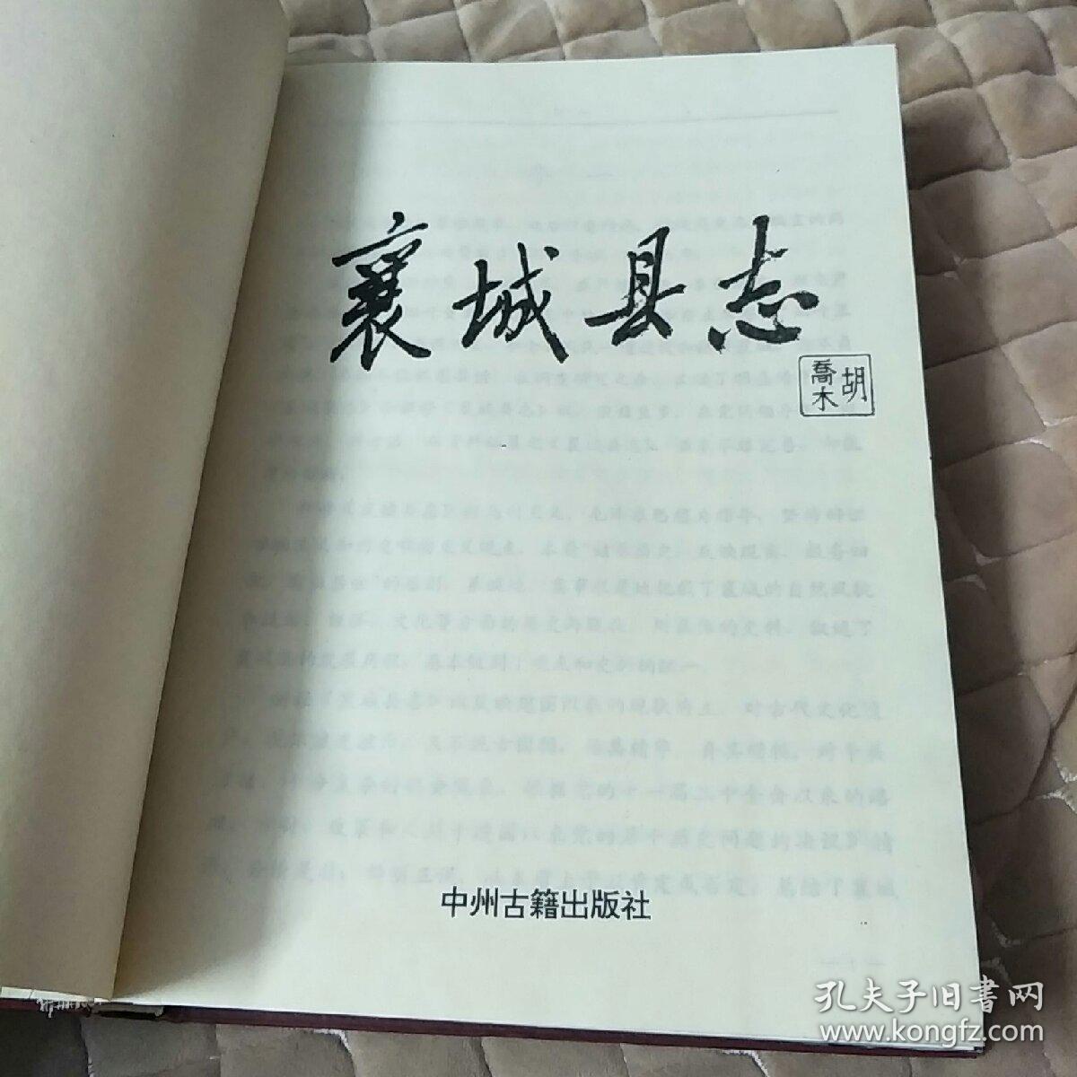 襄城县志