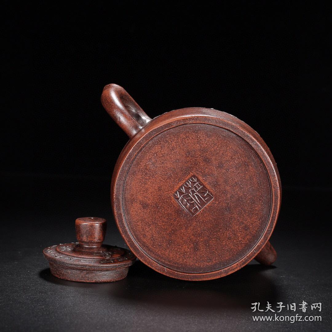宜兴人物头像紫砂壶
