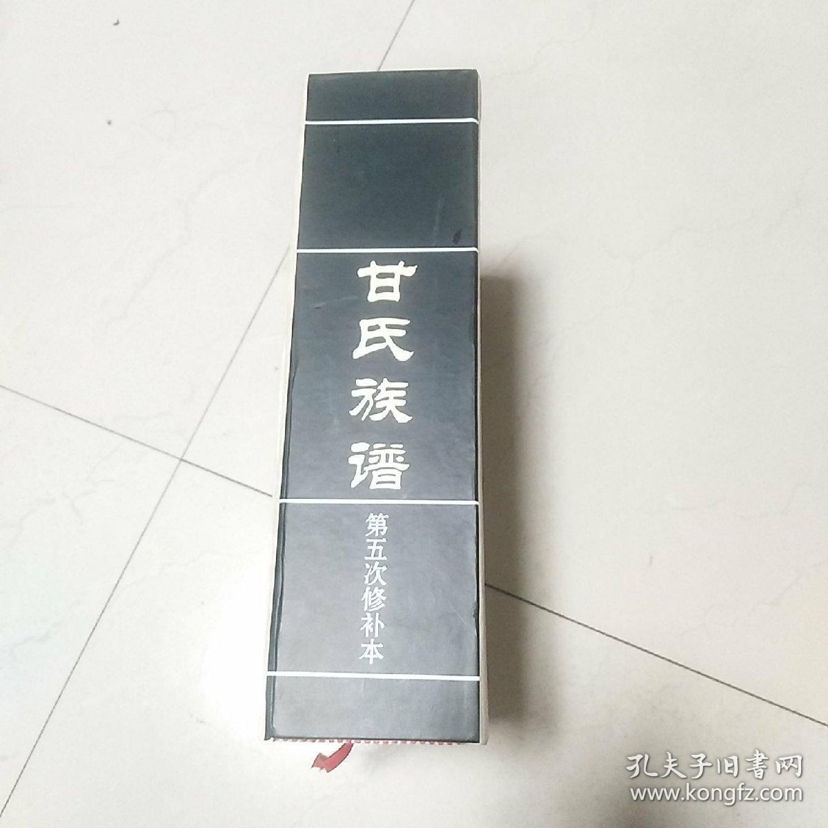 甘氏族谱(甘氏崇兴公世族志)