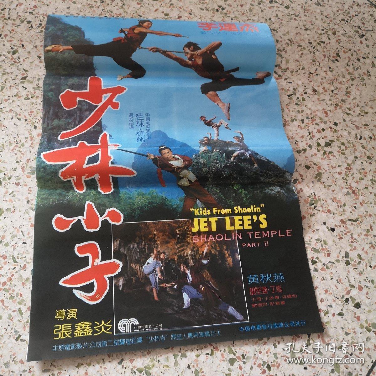 电影海报:少林小子