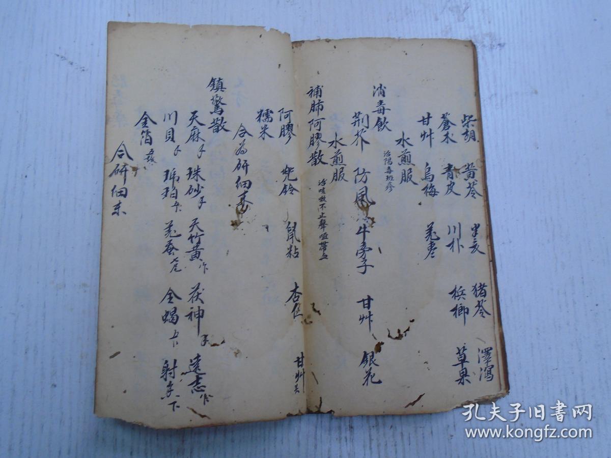 散治小儿水泻乲亦白痢/雄黄解毒丸治走马牙疳之症/生地黄汤治小儿胎黄