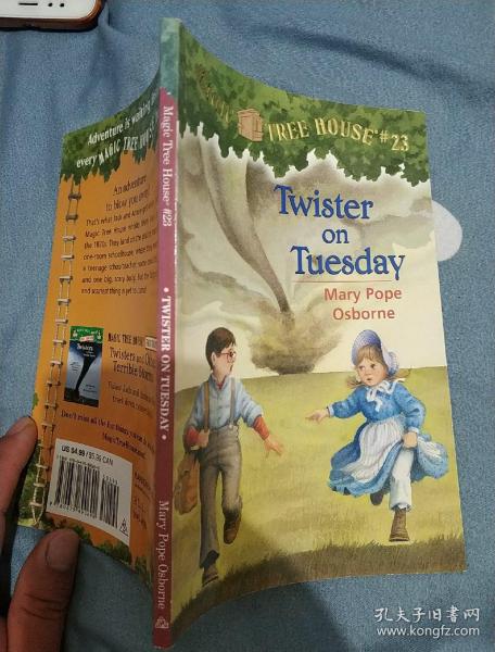 twister on tuesday (magic tree house #23) 神奇树屋23:冲出龙卷风