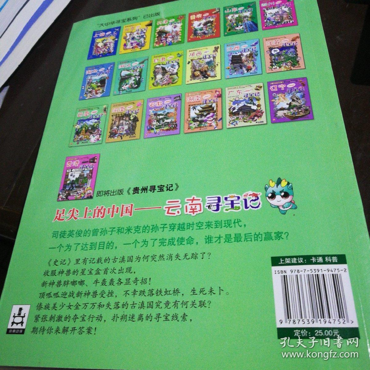 我的第一本大中华寻宝漫画书13:云南寻宝记