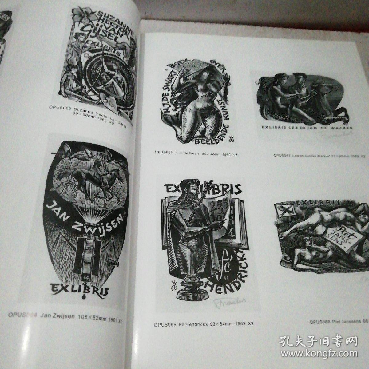 外国版画藏书票名家丛书:弗兰克.伊沃.范.戴莫藏书票作品集