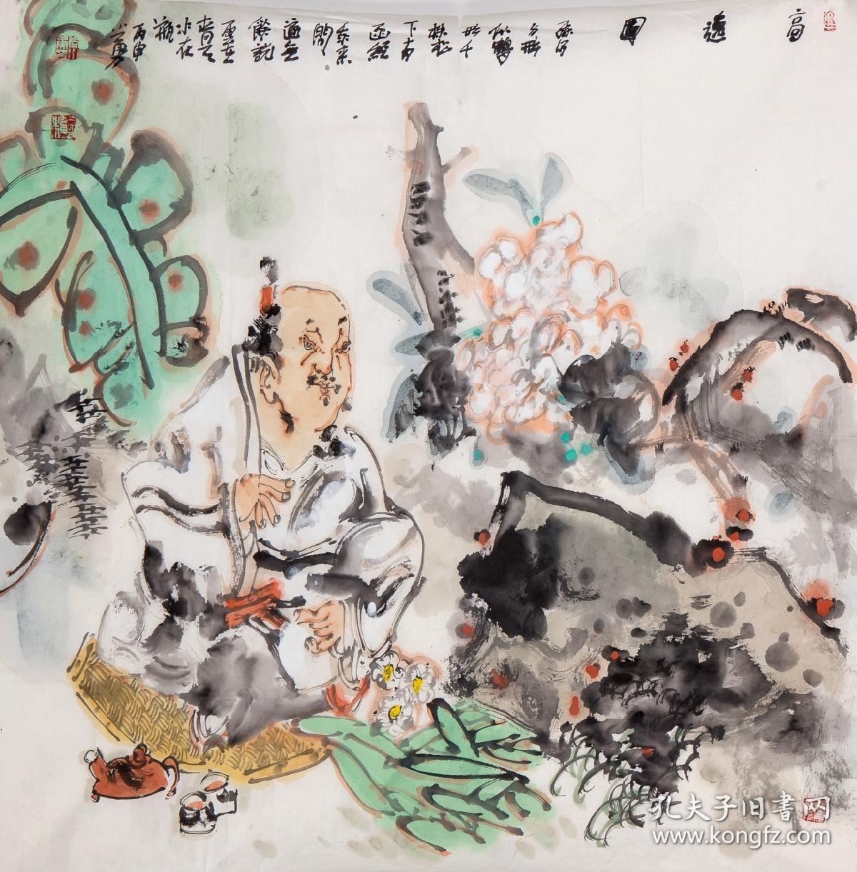 尚小勇68*68【作品保真,取自画家本人.