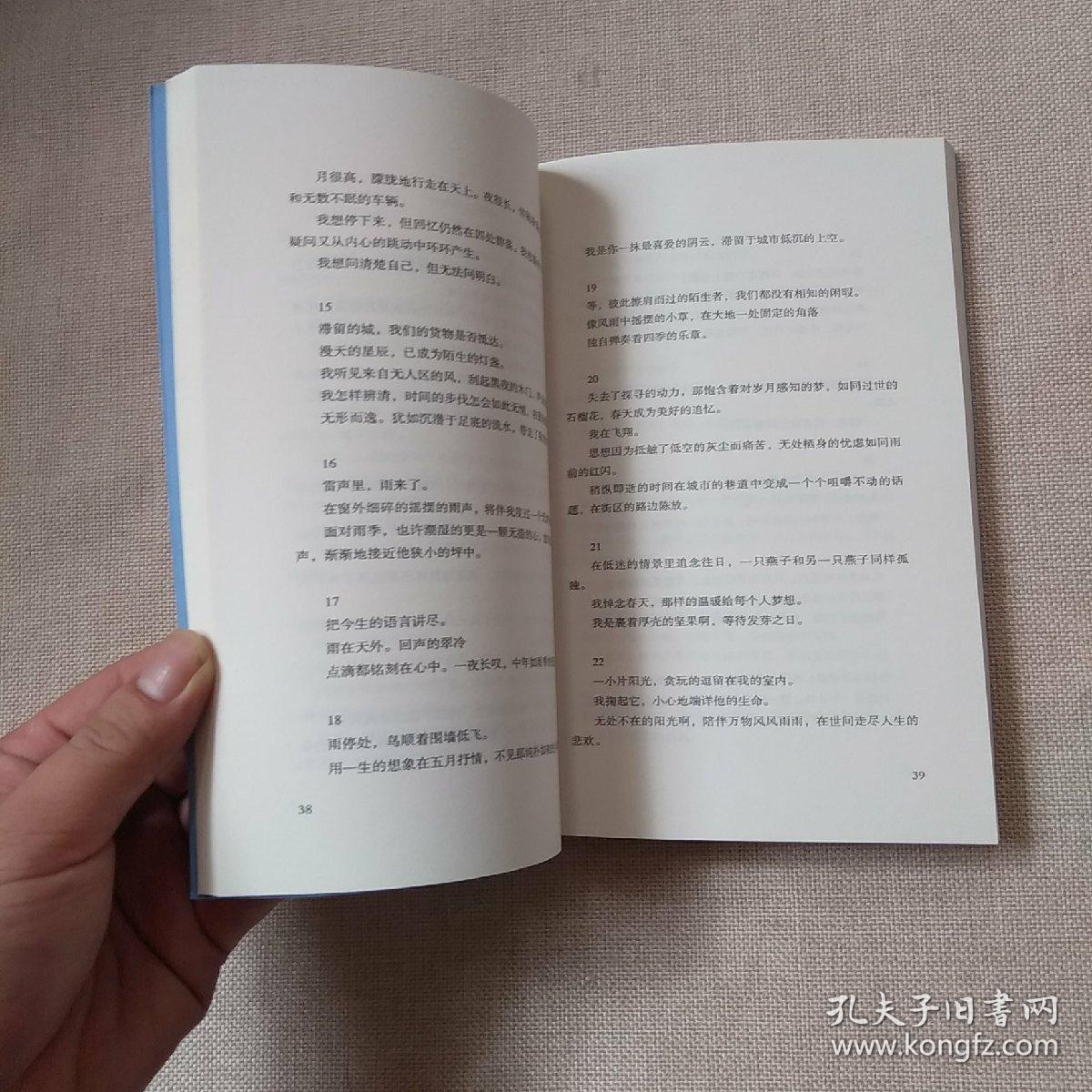 淮上文萃 雨夜花园 签名本