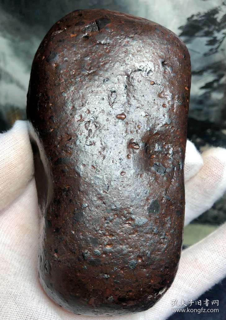 纯天然顶级五彩大陨石来自外太空的陨石紫色陨石极为稀有罕见的彩紫