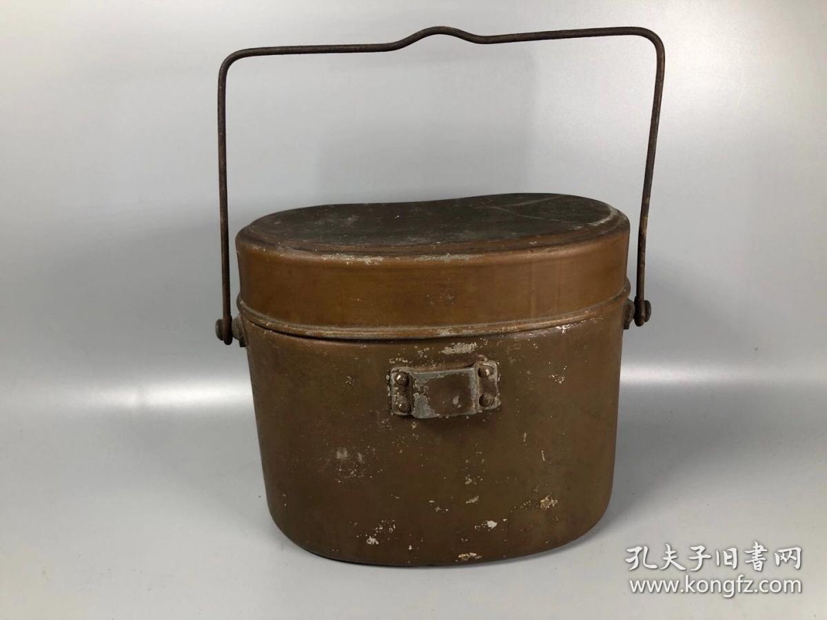 昭和15年1940抗日战争时期鬼子饭盒中华民族伟大抗日战争的战利品品相