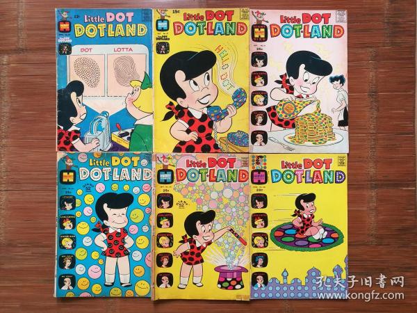 little dot dotland 小点点 小点点点点国度 美漫 儿童漫画 怀旧漫画