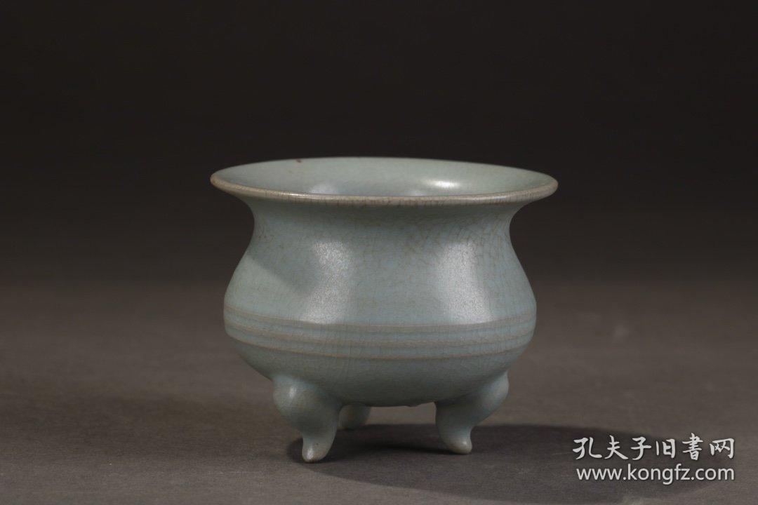 旧藏,汝窑三足炉