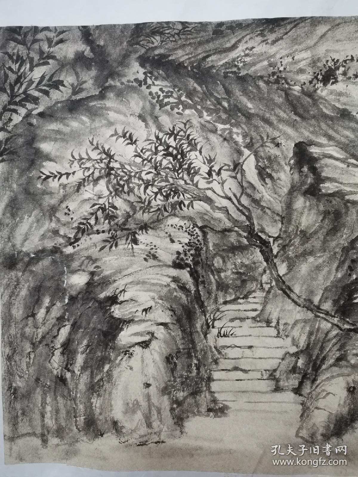 中央美术学院教授著名画家丘挺山水精品