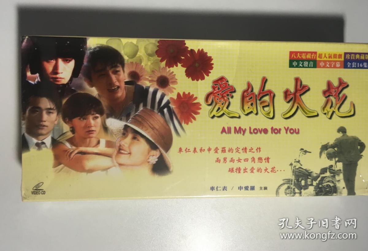 爱全为你 爱的火花 车仁表 申爱罗 连续剧 vcd 电视剧