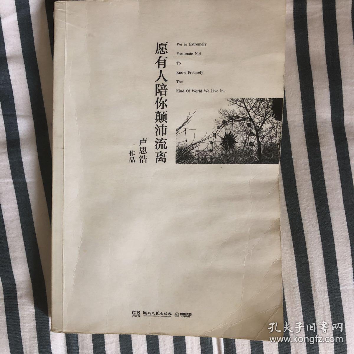 愿有人陪你颠沛流离