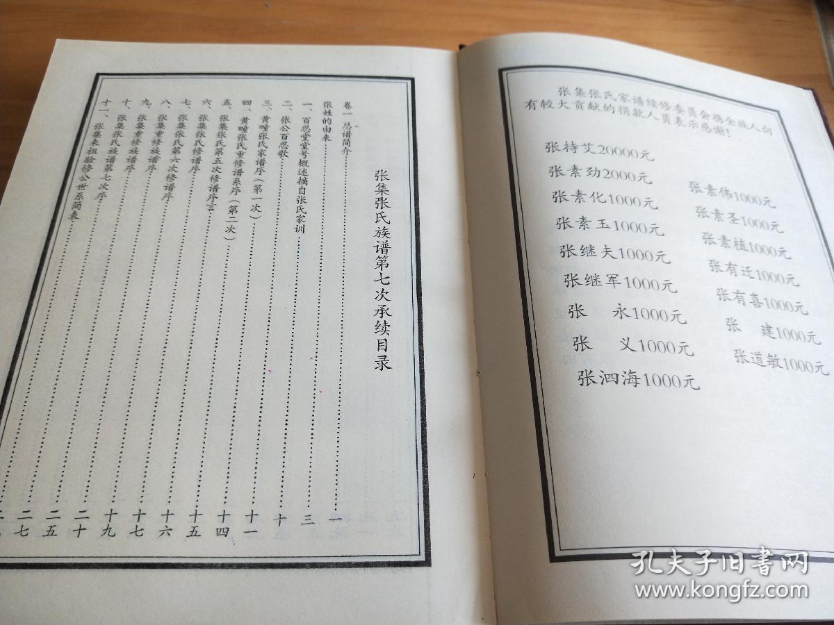 【影印件】灵璧张集张氏百忍堂七修《宿州灵璧张集张氏族谱(不分卷)