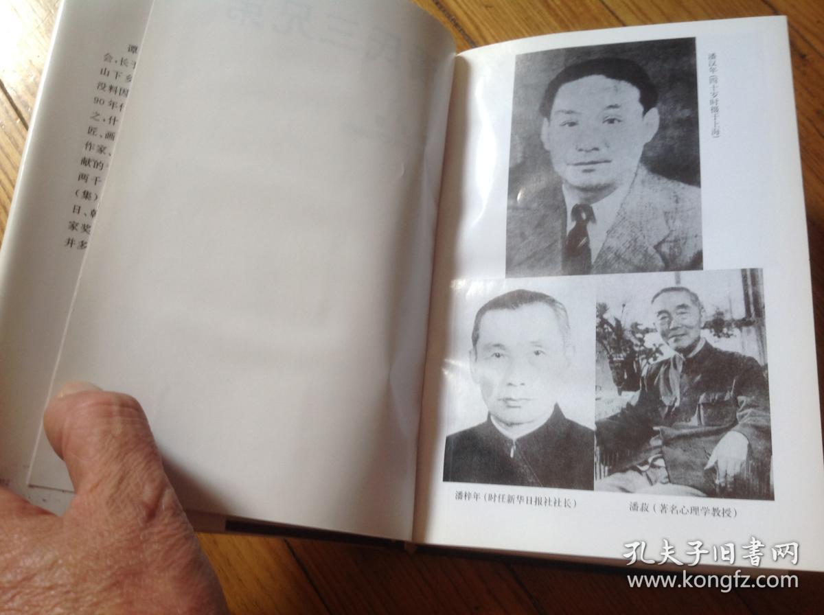 潘氏三兄弟,一版一印,精装