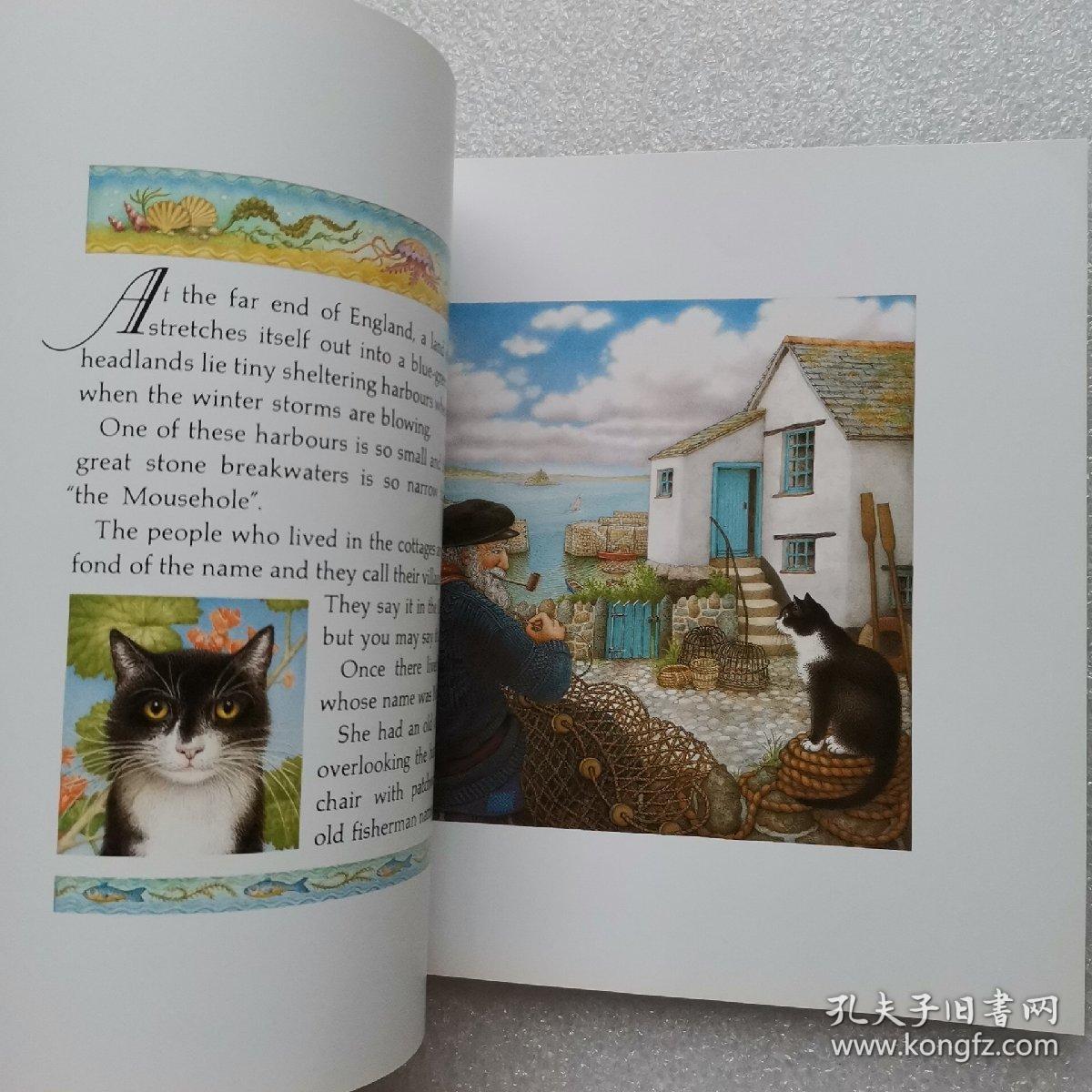 英文原版正版:the mousehole cat 老鼠洞的大姐猫