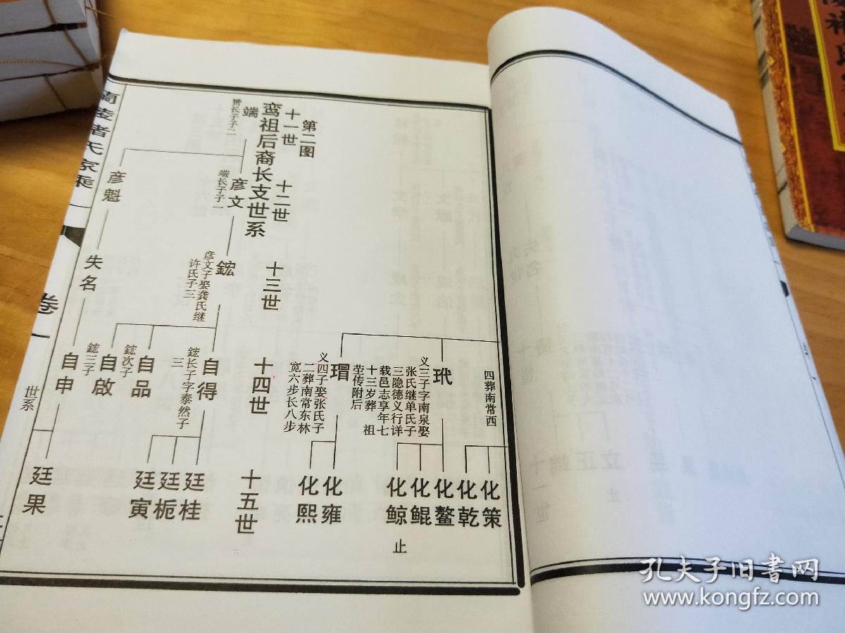 《兰陵褚氏家乘》(十一卷,首一卷全)褚氏家谱族谱宗谱始祖褚五公,宋朝