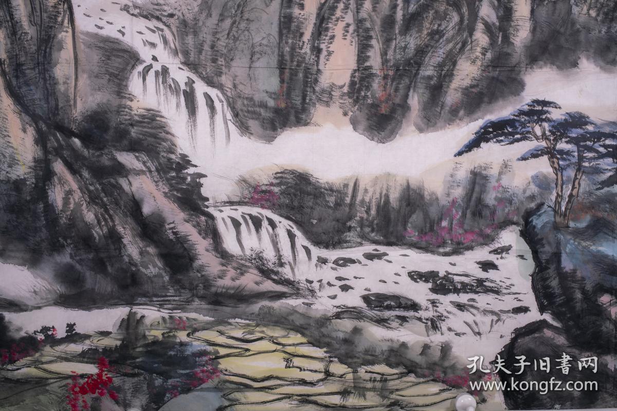 李逢顺昆明人云南山水画家年少拜云南名家闫甫先生为师学习山水画擅长