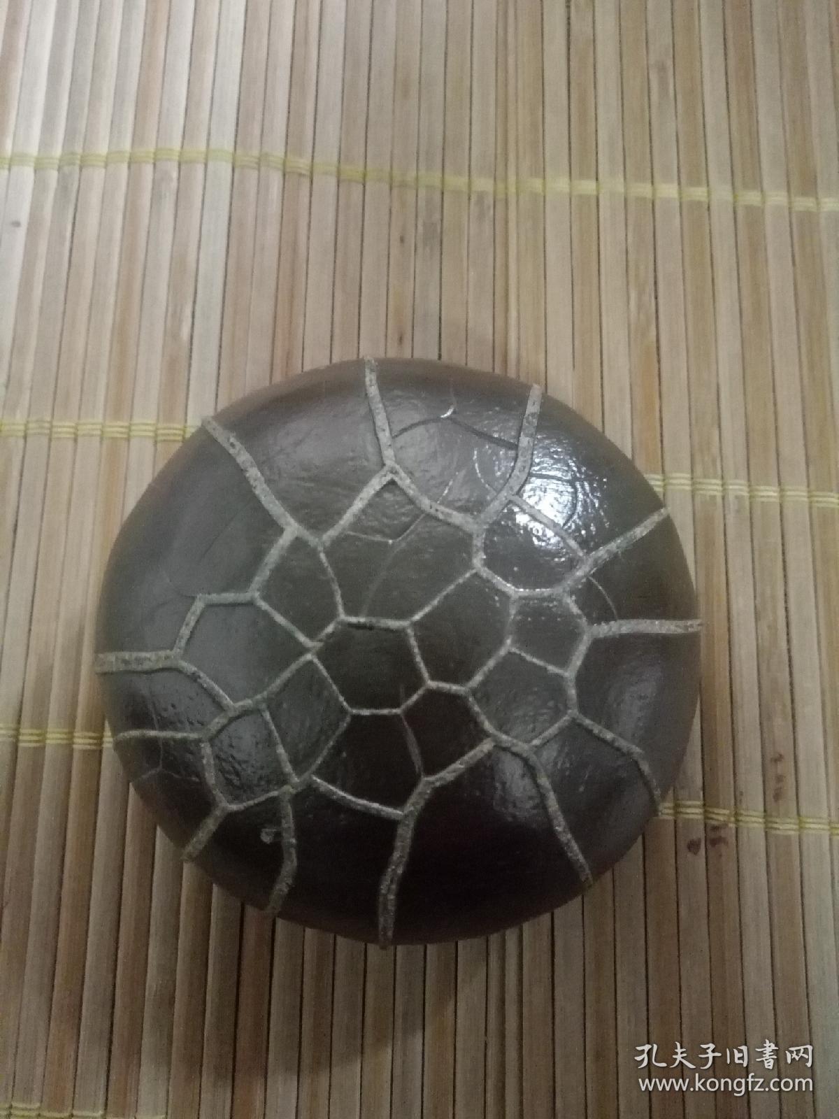 水坑龟背石可作文镇把件