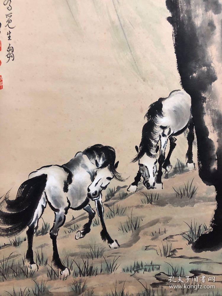 徐悲鸿 马