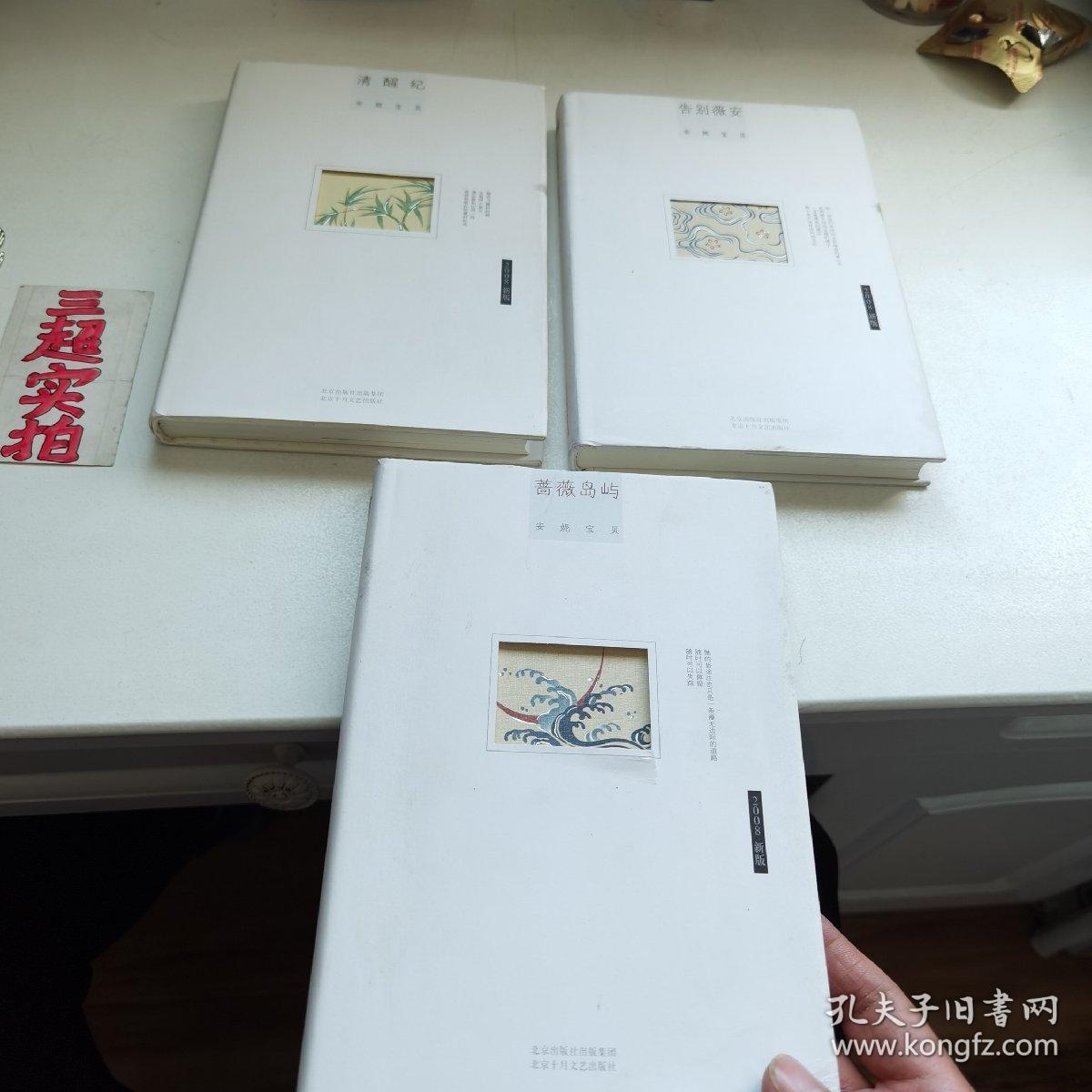 安妮宝贝作品集:清醒纪,蔷薇岛屿,告别薇安 (三册合售
