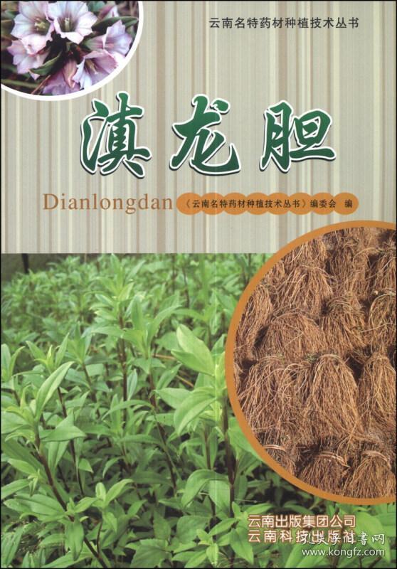中药材龙胆草种植技术书籍 云南名特药材种植技术丛书
