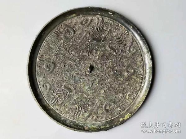 乡下收的鱼纹镜