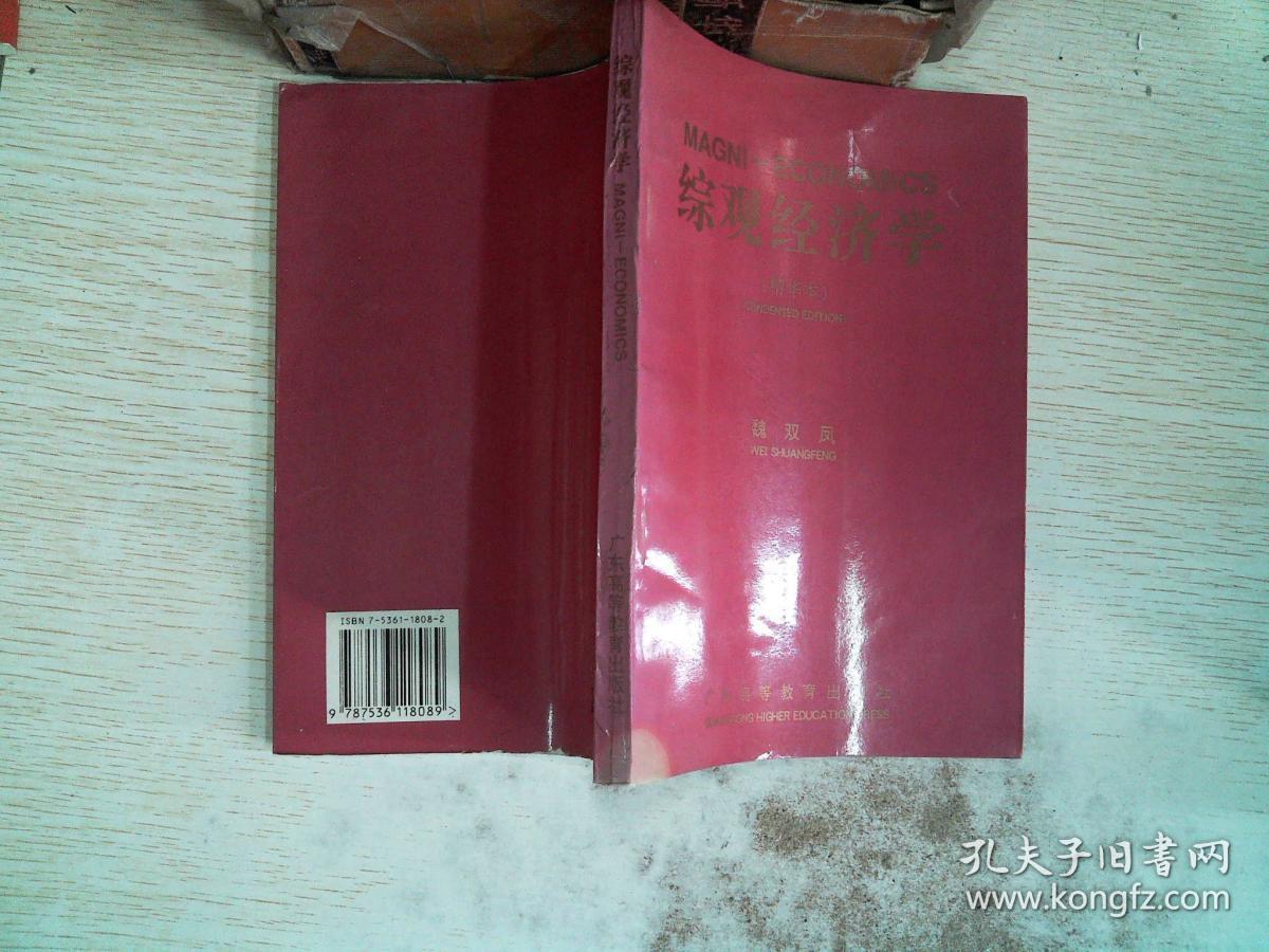 综观经济学:精华本_魏双凤 著_孔夫子旧书网