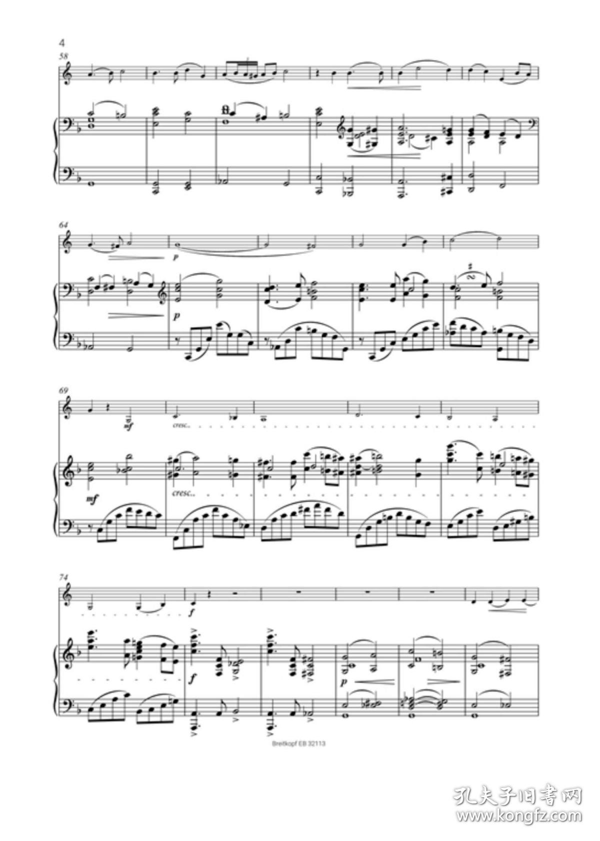 王立平小奏鸣曲曲谱_陶笛曲谱12孔(5)