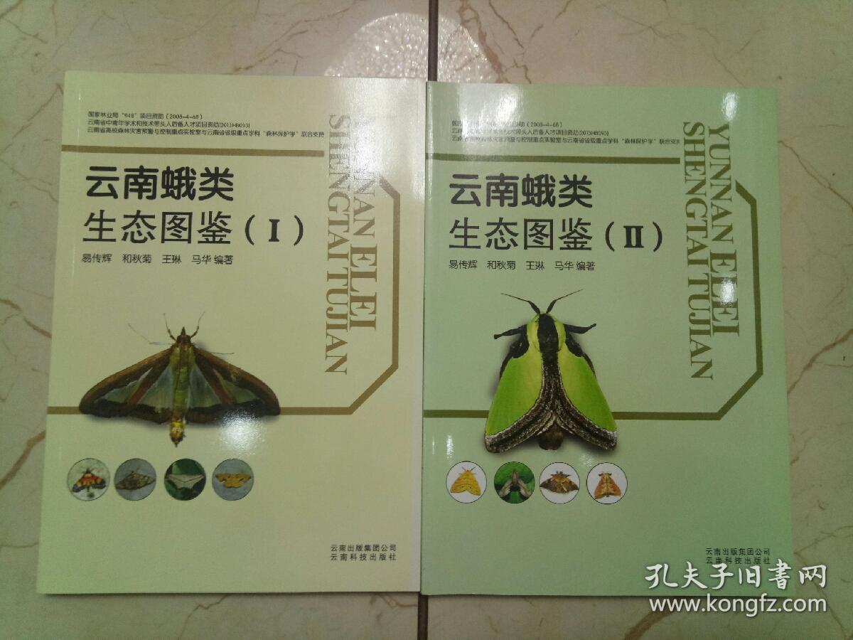 云南蛾类生态图鉴 1.
