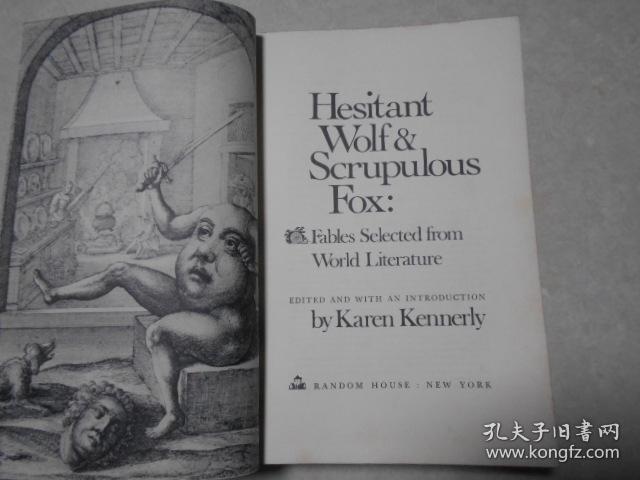 hesitant wolf & scrupulous fox: fables selected from world