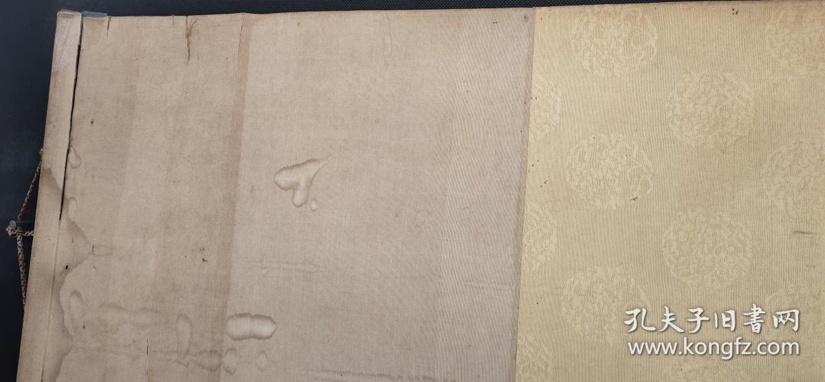 日本回流字画空白装裱图立轴D2223