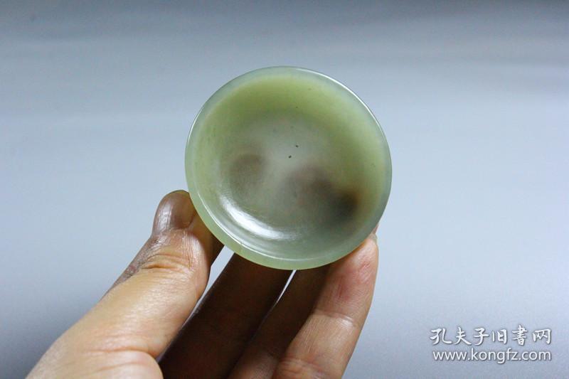 和田玉酒杯(有道裂)