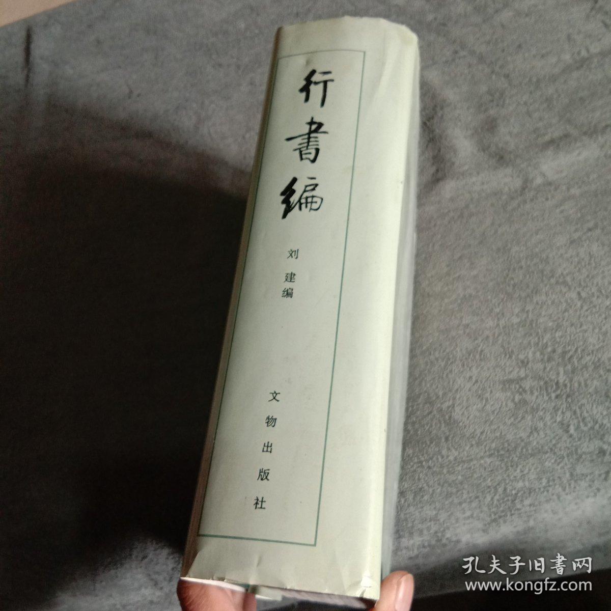 行书编(精装 16开本 巨厚)1995年1版1印