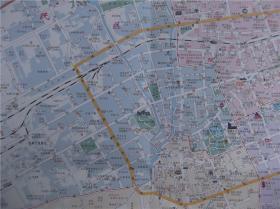 2018呼和浩特旅游交通图 对开地图