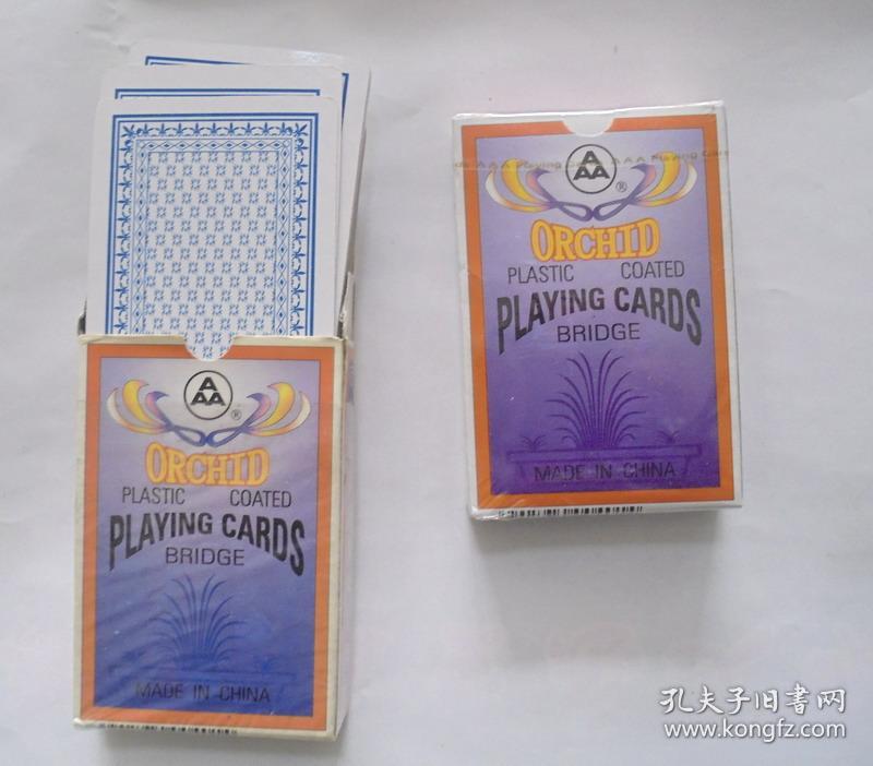 老扑克牌:桥牌比赛专用 扑克牌(未拆封)