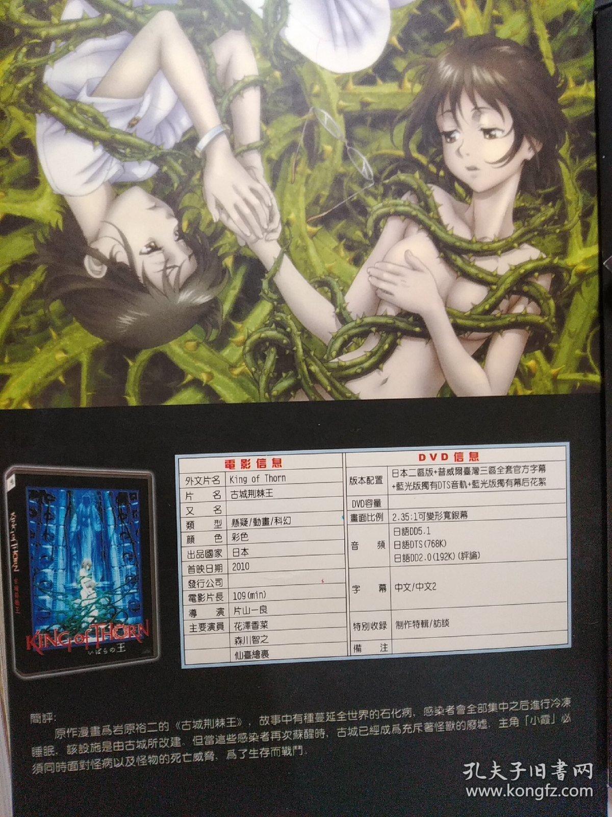 古城荆棘王(电影dvd,dts收藏版)