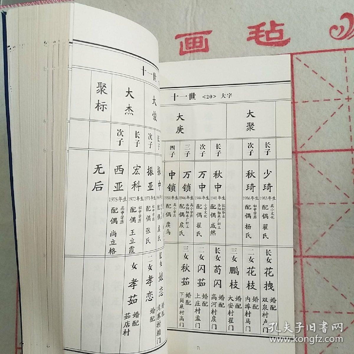 康氏家谱