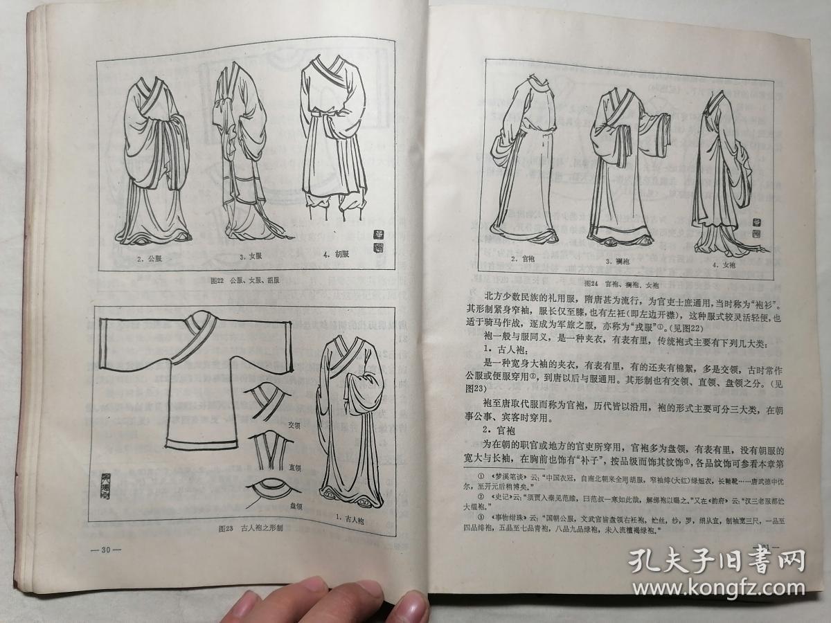 中国古代人物服式与画法