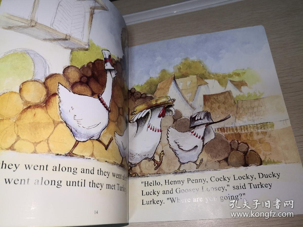 henny penny 英文绘本