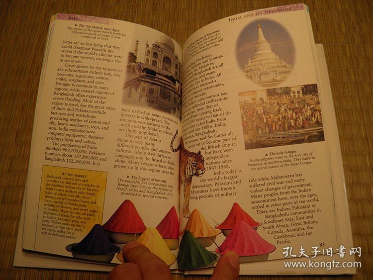 pocket atlas 外文原版类书籍 进口类书籍 世界各国风土人情系列书籍