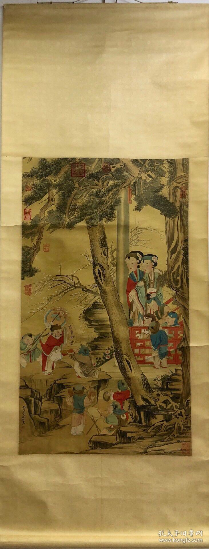 冷枚人物