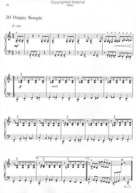 简单爵士音乐钢琴曲谱_钢琴简单曲谱(4)