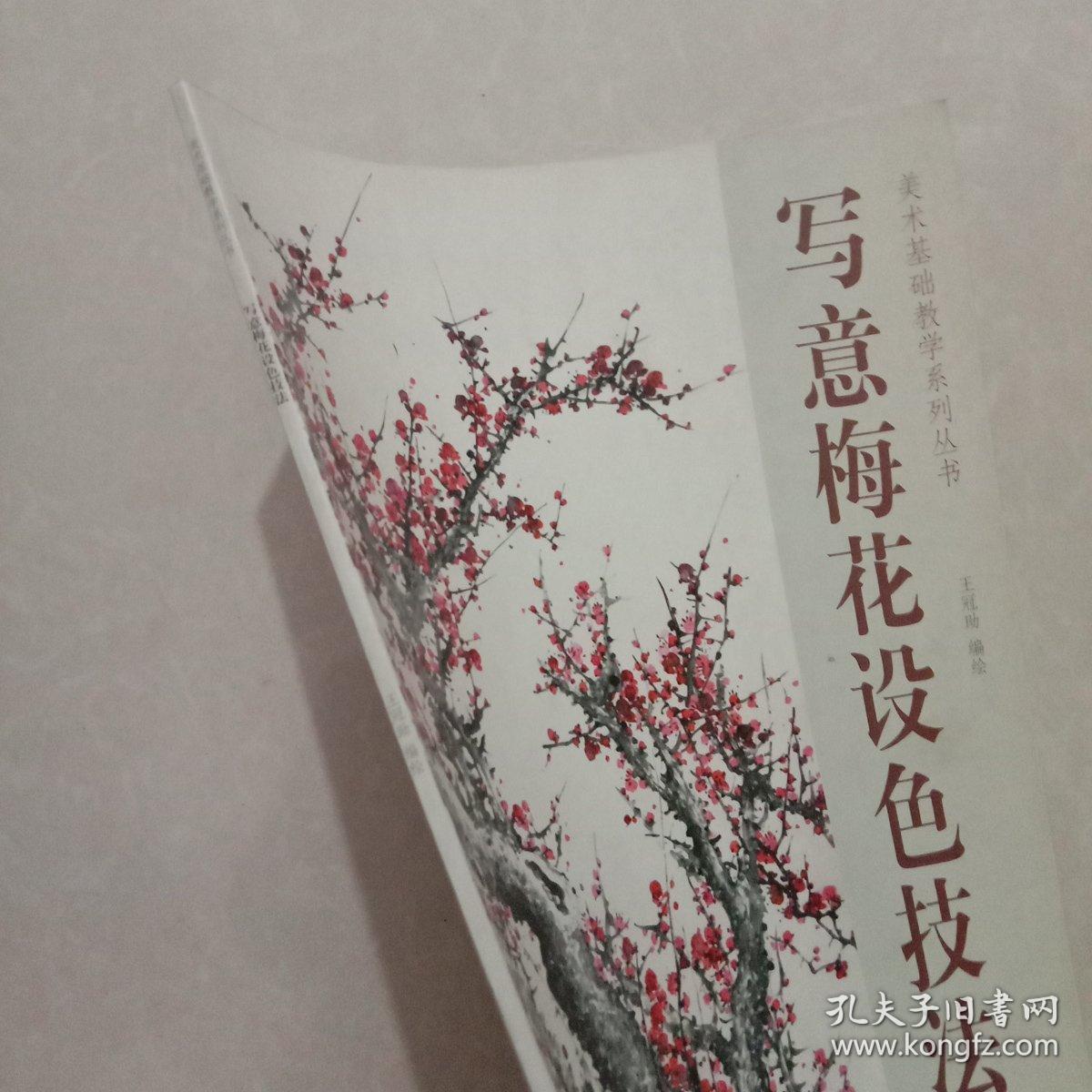写意梅花设色技法