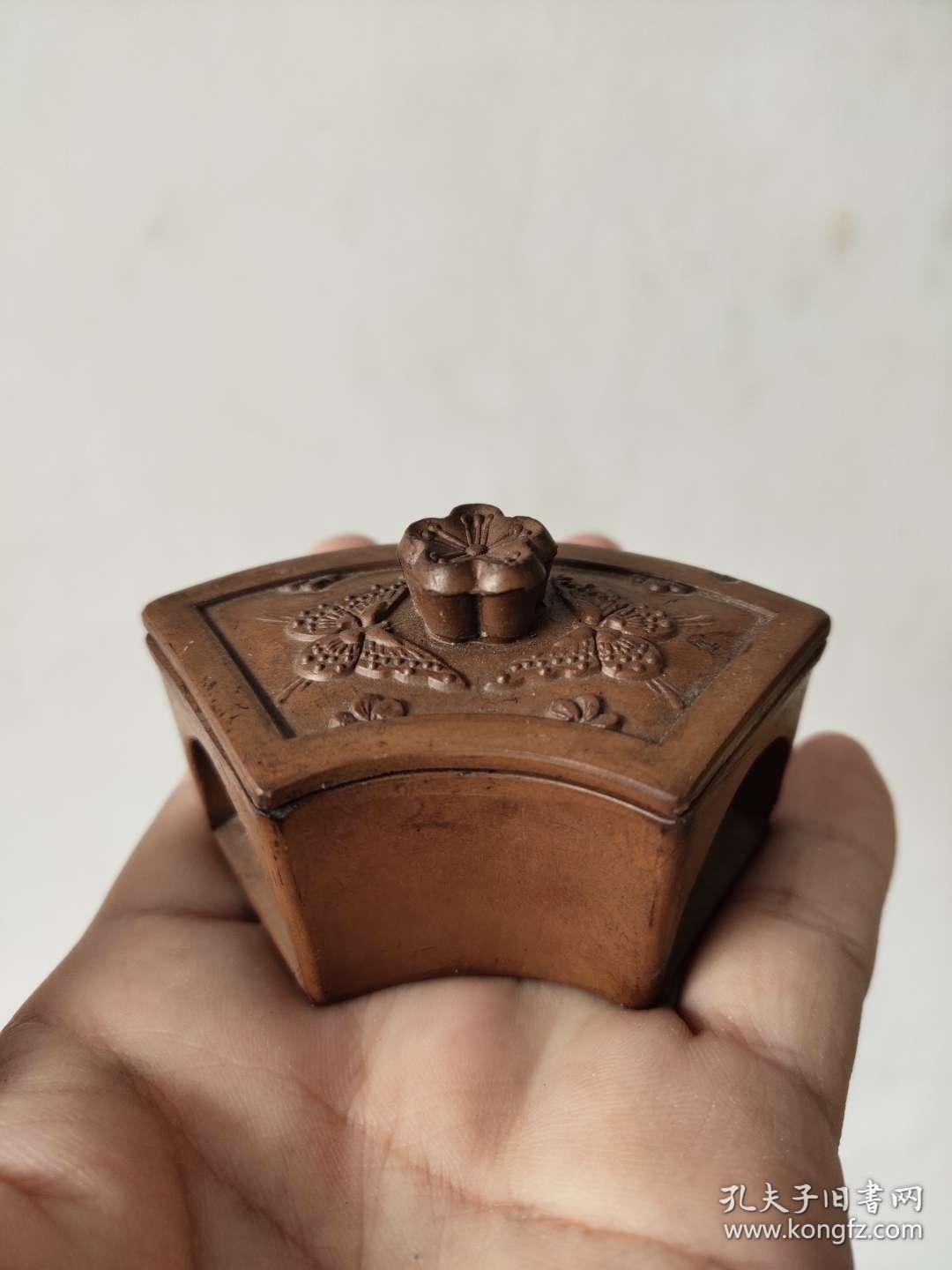 天津蛐蛐罐名家郭景声先生款澄泥作品