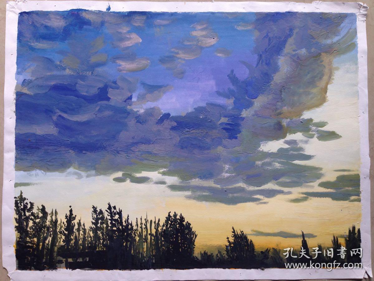 水粉风景画 112