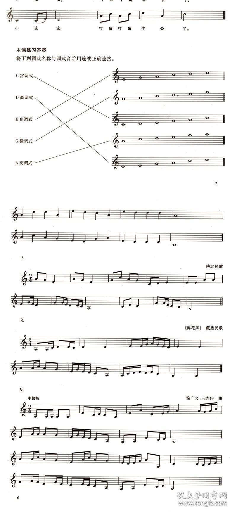 迷笛考级电吉他二级曲谱子_迷笛电吉他教材